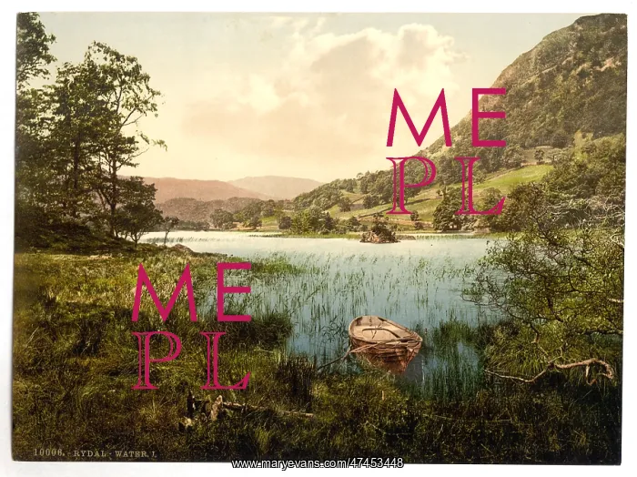 : Rydal Water, I. Lake District, England : Rydal Water, I. Lake District, England