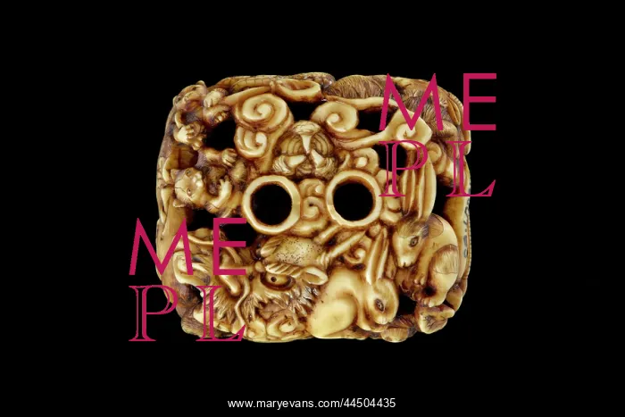 : Ryusa-style netsuke - animals of the zodiac : Ryusa-style netsuke - animals of the zodiac
