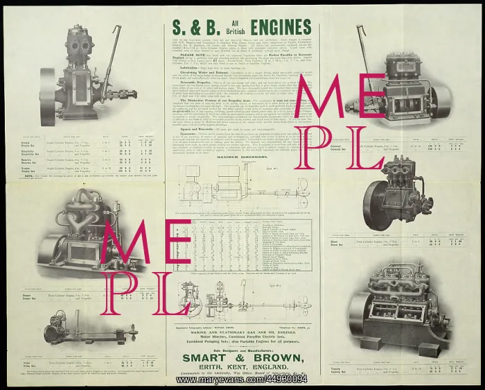 : S & B All British Engines : S & B All British Engines