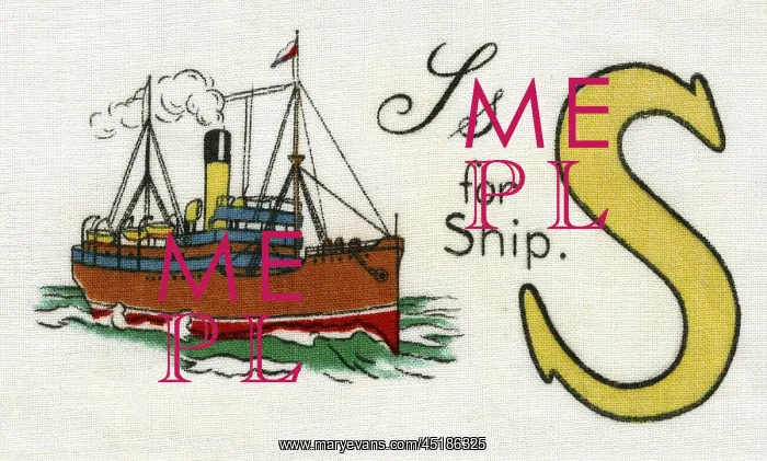  : S for Ship