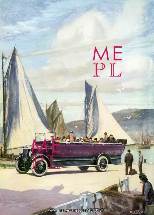 : S Teerwood. Open-top charabanc : S Teerwood. Open-top charabanc