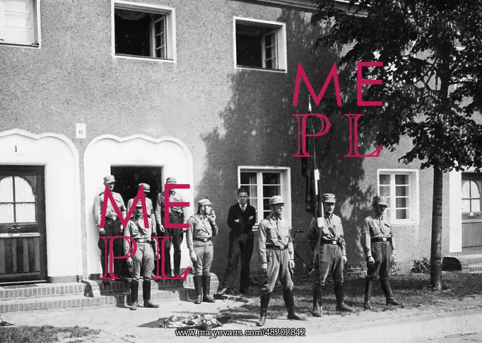 : SA Guard of Honour in Berlin-Kopenick, 1933 : SA Guard of Honour in Berlin-Kopenick, 1933