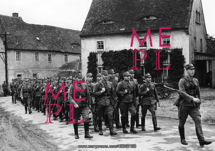: SA march of the Reich School in Dresden, 1939 : SA march of the Reich School in Dresden, 1939