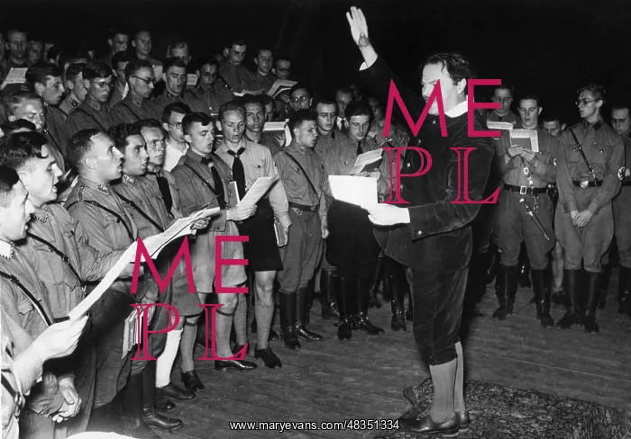 : SA Men in the choir, 1934 : SA Men in the choir, 1934