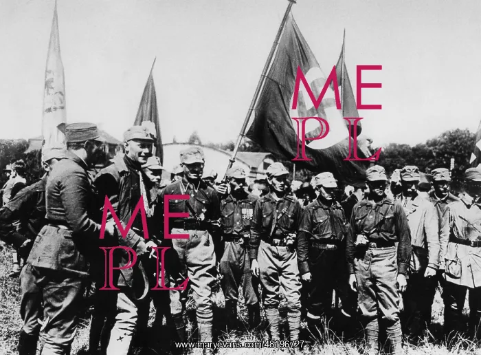 : SA-men at the Ralley of Victory in Nuremberg, 1933 : SA-men at the Ralley of Victory in Nuremberg, 1933