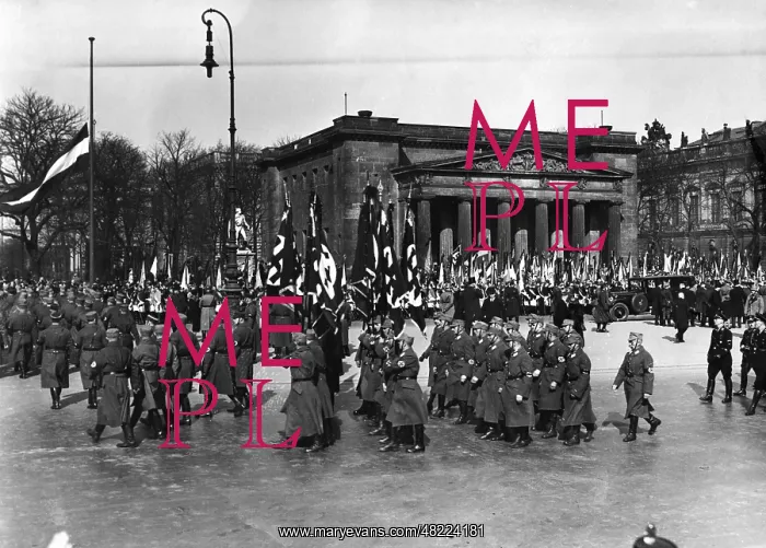 : SA parade in Berlin, 1933 : SA parade in Berlin, 1933