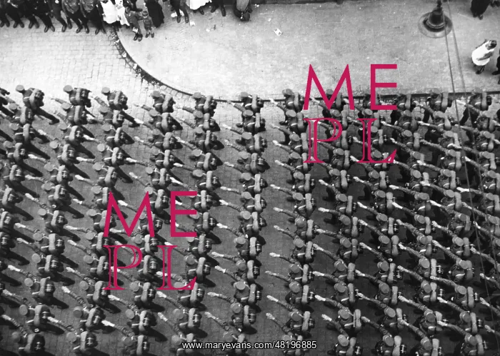 : SA parade in Nuremberg during the NSDAP ralley, 1933 : SA parade in Nuremberg during the NSDAP ralley, 1933