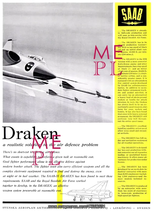 : SAAB 35 Draken : SAAB 35 Draken