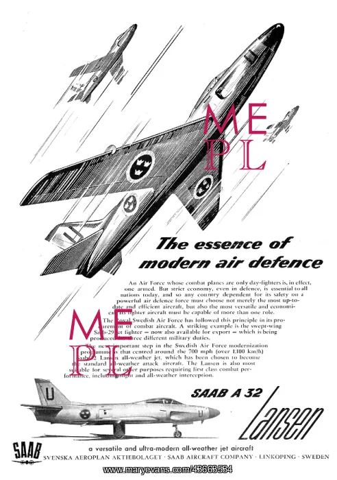 : SAAB A32 Lansen : SAAB A32 Lansen