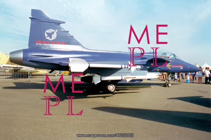 : SAAB-British Aerospace Gripen mock-up : SAAB-British Aerospace Gripen mock-up