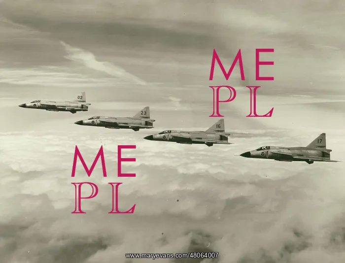  : Four Saab JA37 Viggens