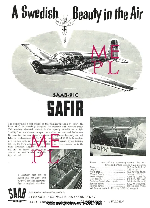 : SAAB Safir : SAAB Safir