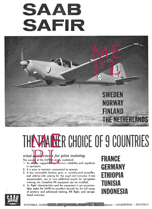 : SAAB Safir : SAAB Safir