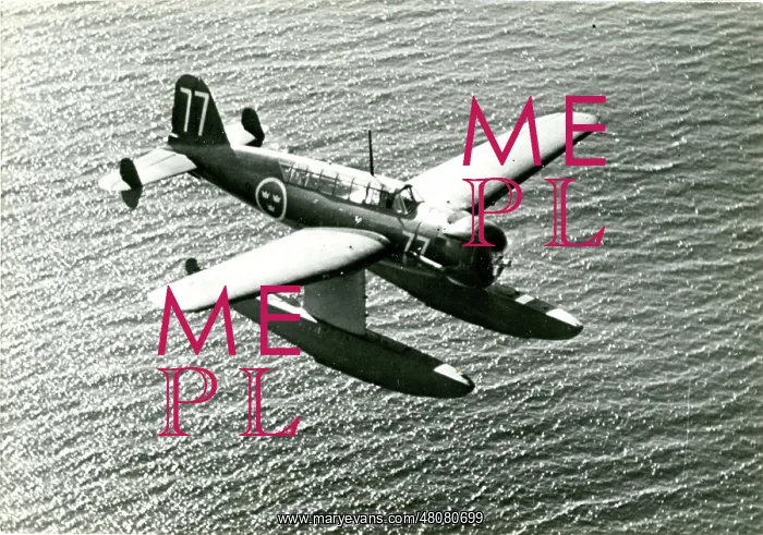 : Saab SB17BS fitted with floats : Saab SB17BS fitted with floats