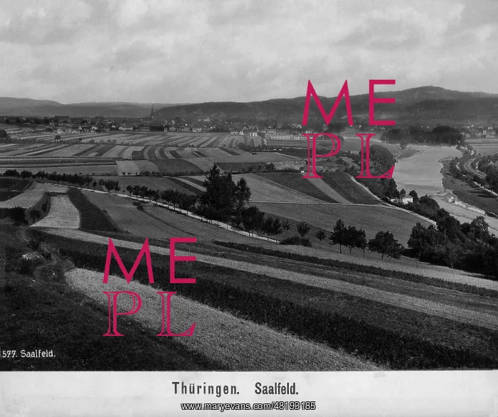 : Saalfeld in Thuringia, 1899 : Saalfeld in Thuringia, 1899