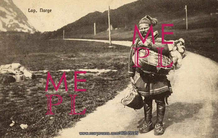 : A Saami man - Norway : A Saami man - Norway