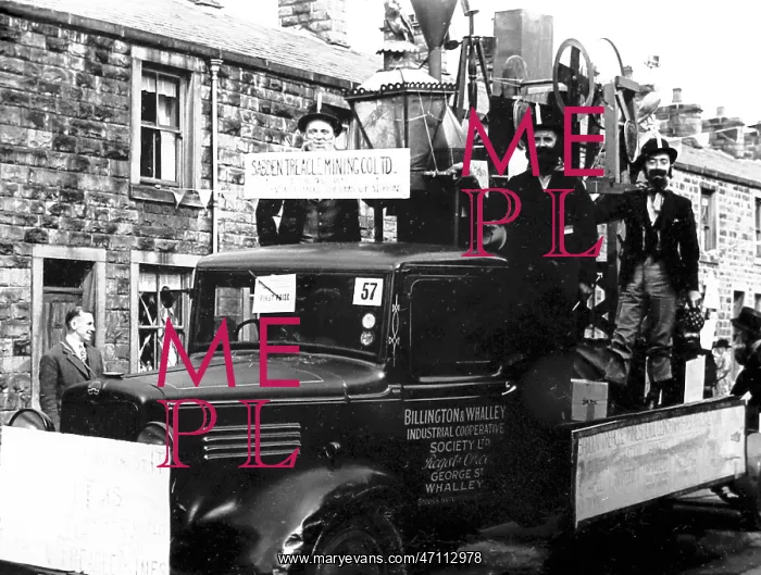  : Sabden Treacle Miners procession float, possibly 1930s