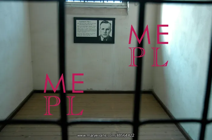 : Sachsenhausen concentration camp. Cell. Germany : Sachsenhausen concentration camp. Cell. Germany