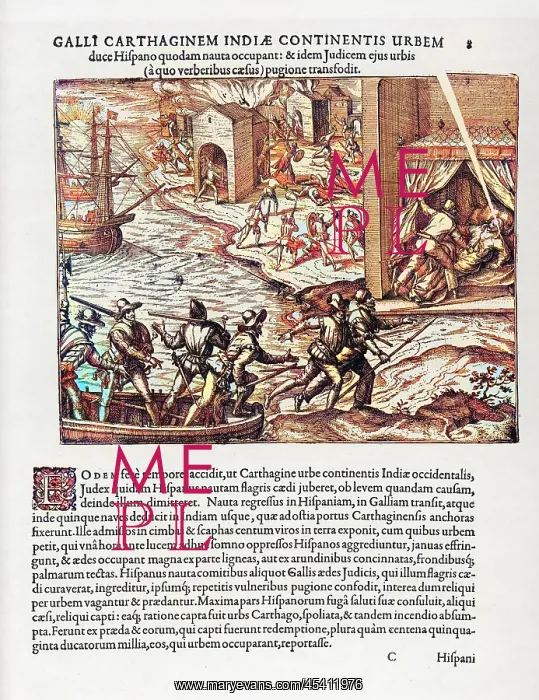 : The Sacking of Carthagena : The Sacking of Carthagena