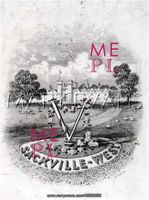 : SACKVILLE WEST BOOKPLATE : SACKVILLE WEST BOOKPLATE