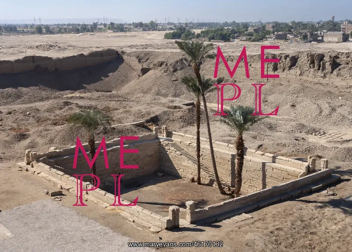 : Sacred Lake - Dendera Complex : Sacred Lake - Dendera Complex