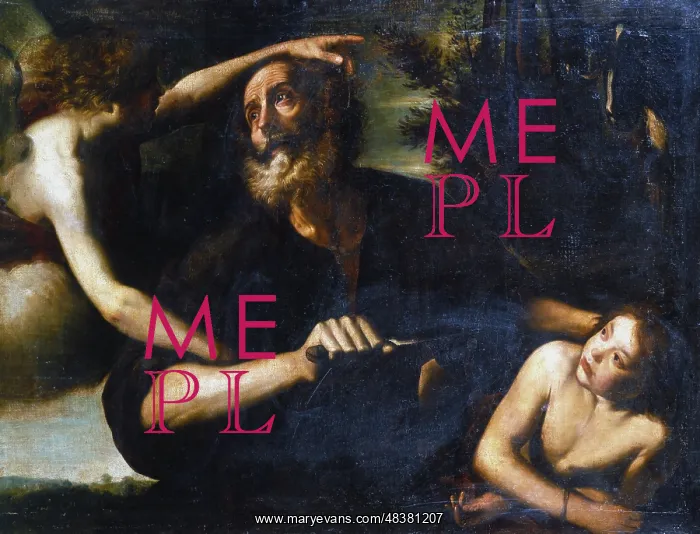 : The Sacrifice of Abraham. Angel preventing Abraham : The Sacrifice of Abraham. Angel preventing Abraham