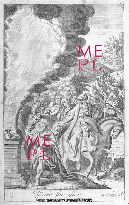  : The sacrifice of Elijah