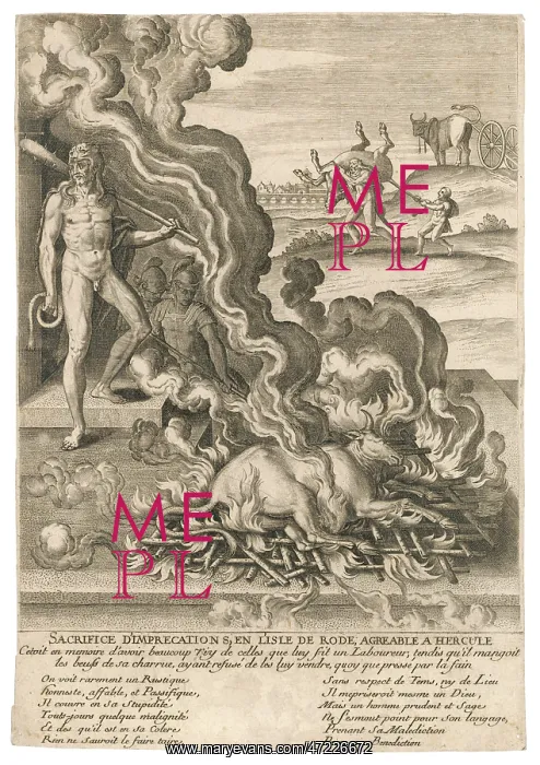 : SACRIFICE TO HERAKLES : SACRIFICE TO HERAKLES