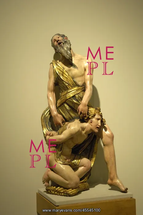 : Sacrifice of Isaac, 1527-1532. Polychrome sculpture : Sacrifice of Isaac, 1527-1532. Polychrome sculpture