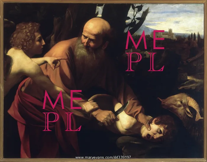 : The Sacrifice of Isaac, by Caravaggio : The Sacrifice of Isaac, by Caravaggio