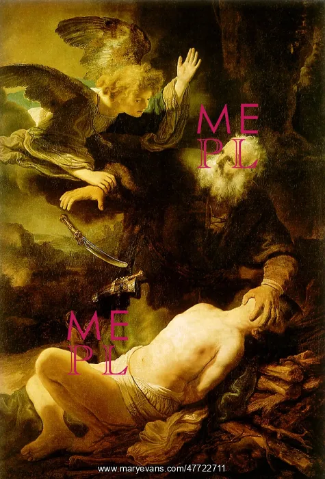: The Sacrifice of Isaac, by Rembrandt : The Sacrifice of Isaac, by Rembrandt