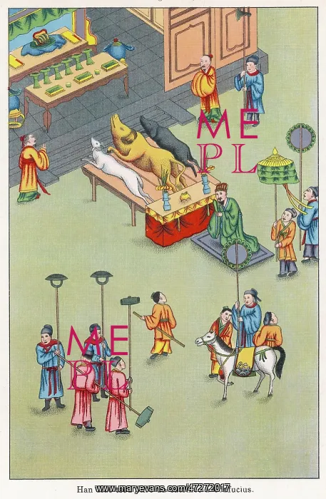 : Sacrifices to Confucius : Sacrifices to Confucius