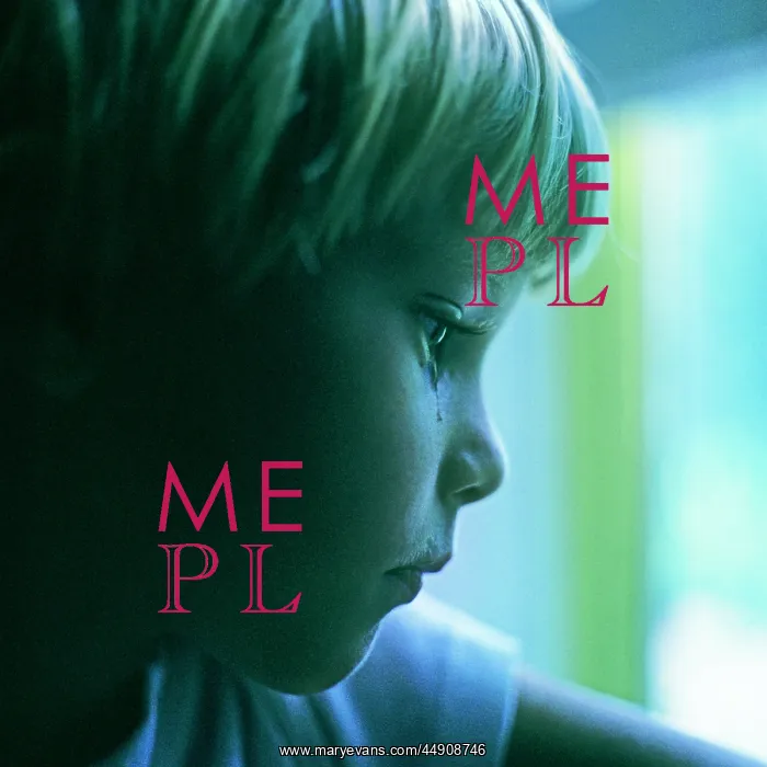 : Sad Blond Boy with a Tear in his Eye Looking Out Window : Sad Blond Boy with a Tear in his Eye Looking Out Window