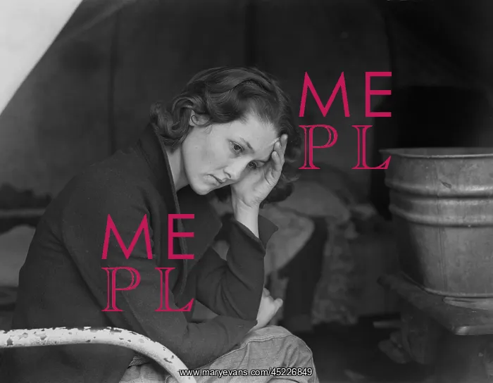 : Sad daughter of unemployed Tennessee coal ? : Sad daughter of unemployed Tennessee coal ?