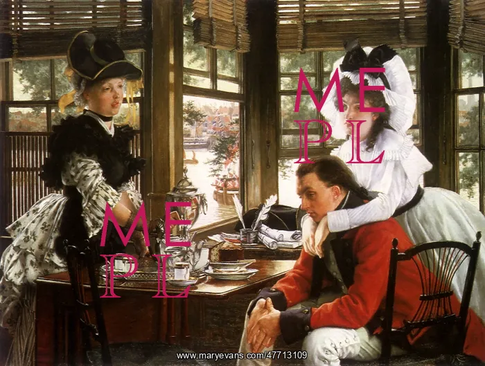  : Sad Departure, by Tissot