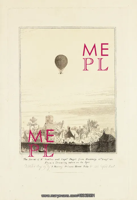  : Sadler and Paget balloon ascent, Hackney