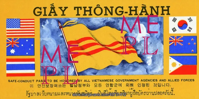  : Safe-Conduct Pass to be honoured by all Vietnamese Agencies
