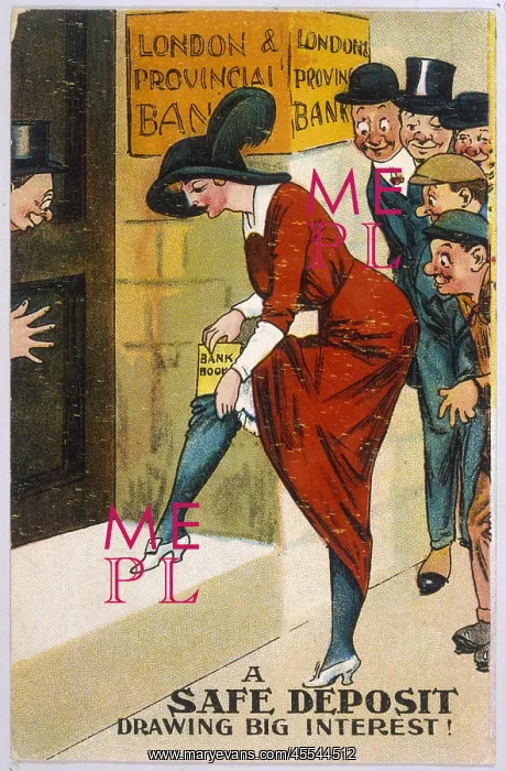 : Safe Deposit! circa 1920 : Safe Deposit! circa 1920