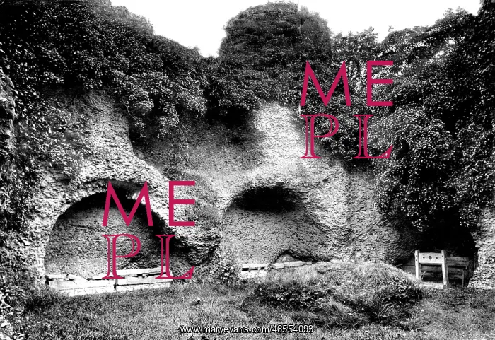  : Saffron Walden, the Castle Ruins 1907