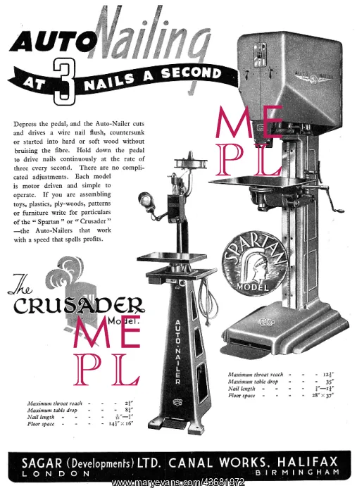 : Sagar Machine Tools. Sagar Crusader Auto-Nailing Machine : Sagar Machine Tools. Sagar Crusader Auto-Nailing Machine
