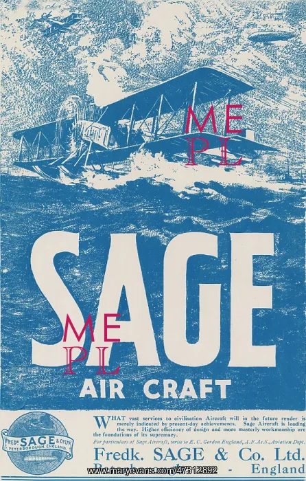  : SAGE AIR ADVERT