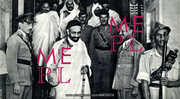 : Said Al Idris Senussi of Libya in Benghazi, WW2 : Said Al Idris Senussi of Libya in Benghazi, WW2