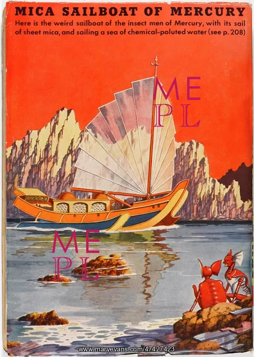 : SAILBOAT ON MERCURY : SAILBOAT ON MERCURY