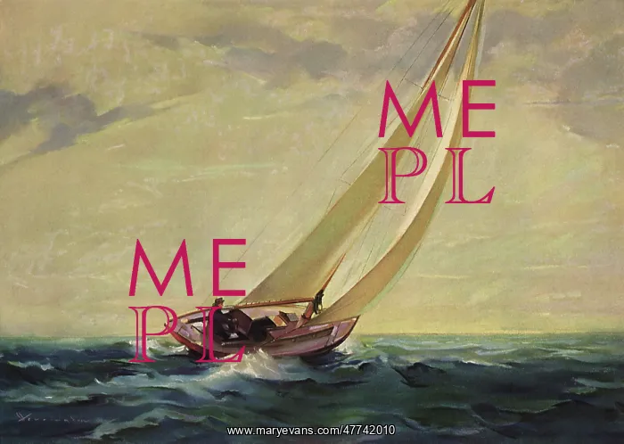 : Sailboat at Sunset : Sailboat at Sunset