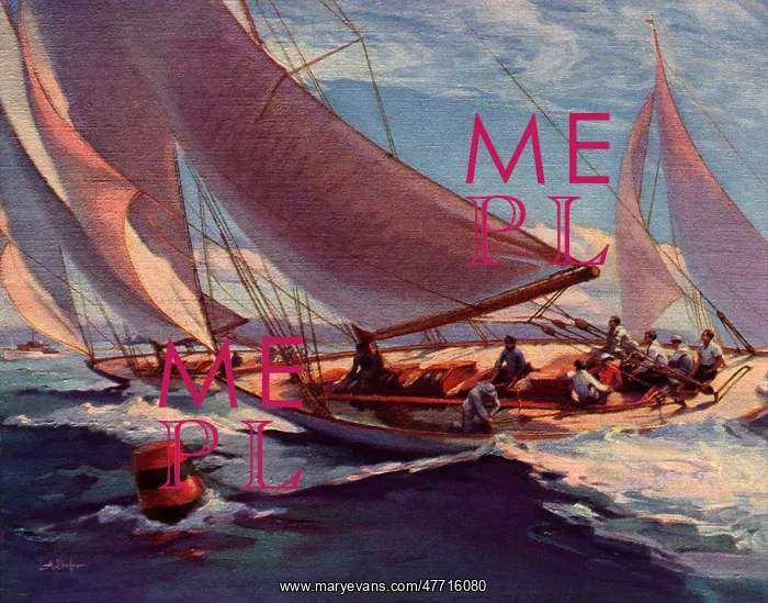  : Sailboats Round Buoy