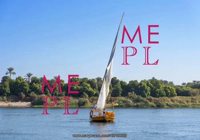  : Sailing boat, River Nile, Aswan Governate, Egypt