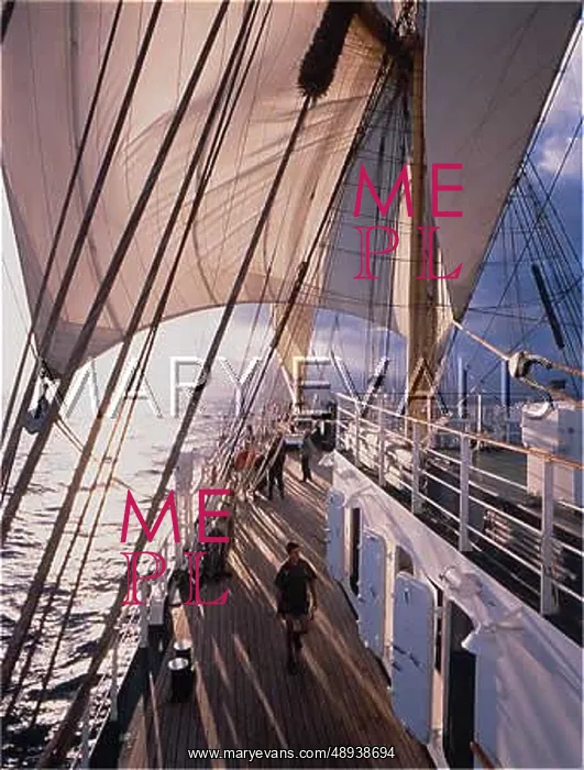 : SAILING SHIP ON ATLANTIC : SAILING SHIP ON ATLANTIC
