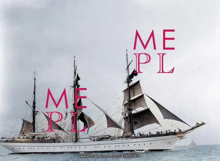  : Sailing ship with three masts
