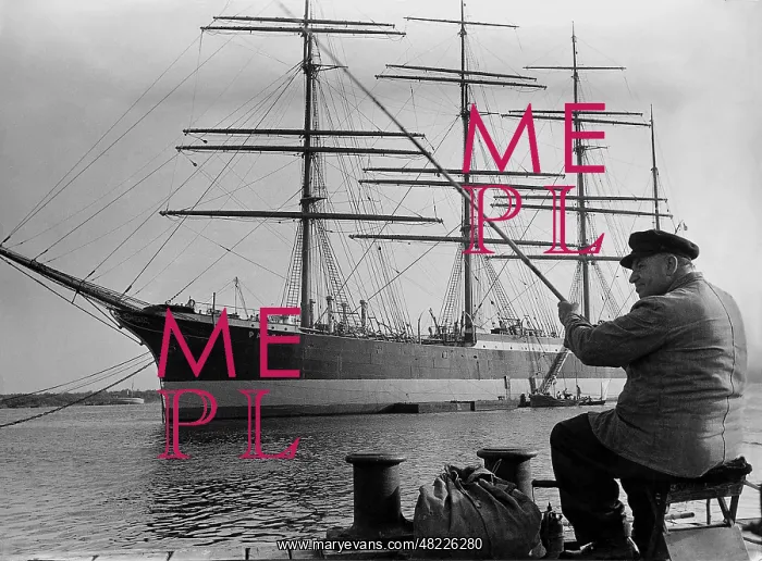: The sailing ship Passat : The sailing ship Passat