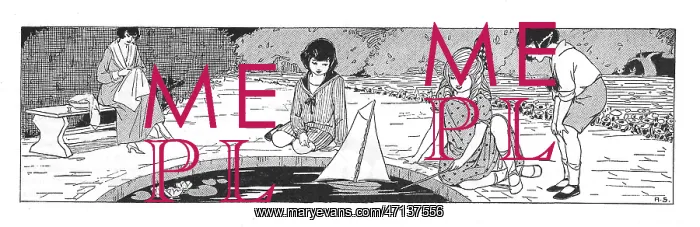 : Sailing a toy boat : Sailing a toy boat